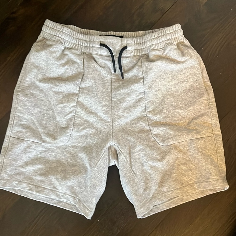 Abercrombie & Fitch grey sweat shorts